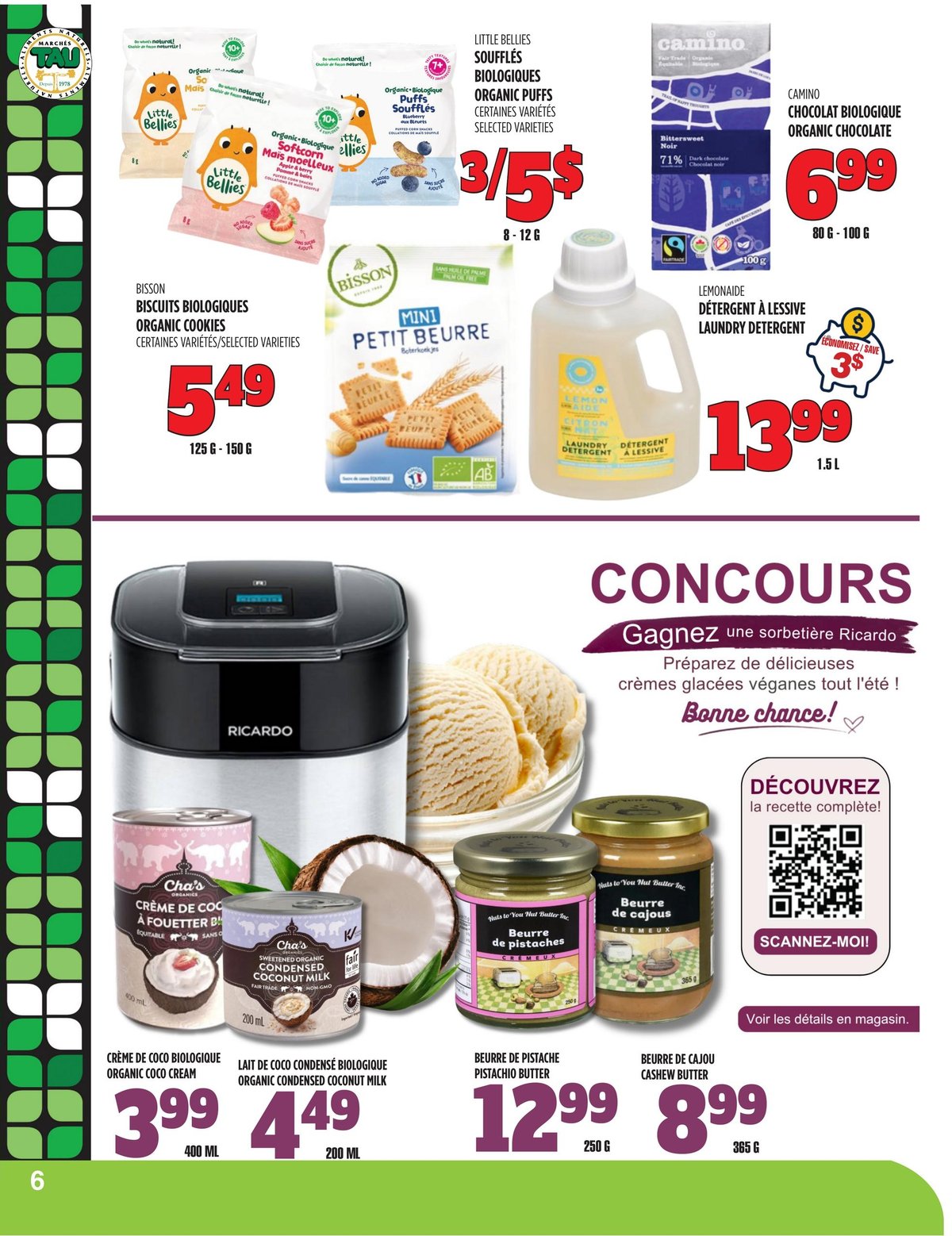 Marchés TAU — page 6/16