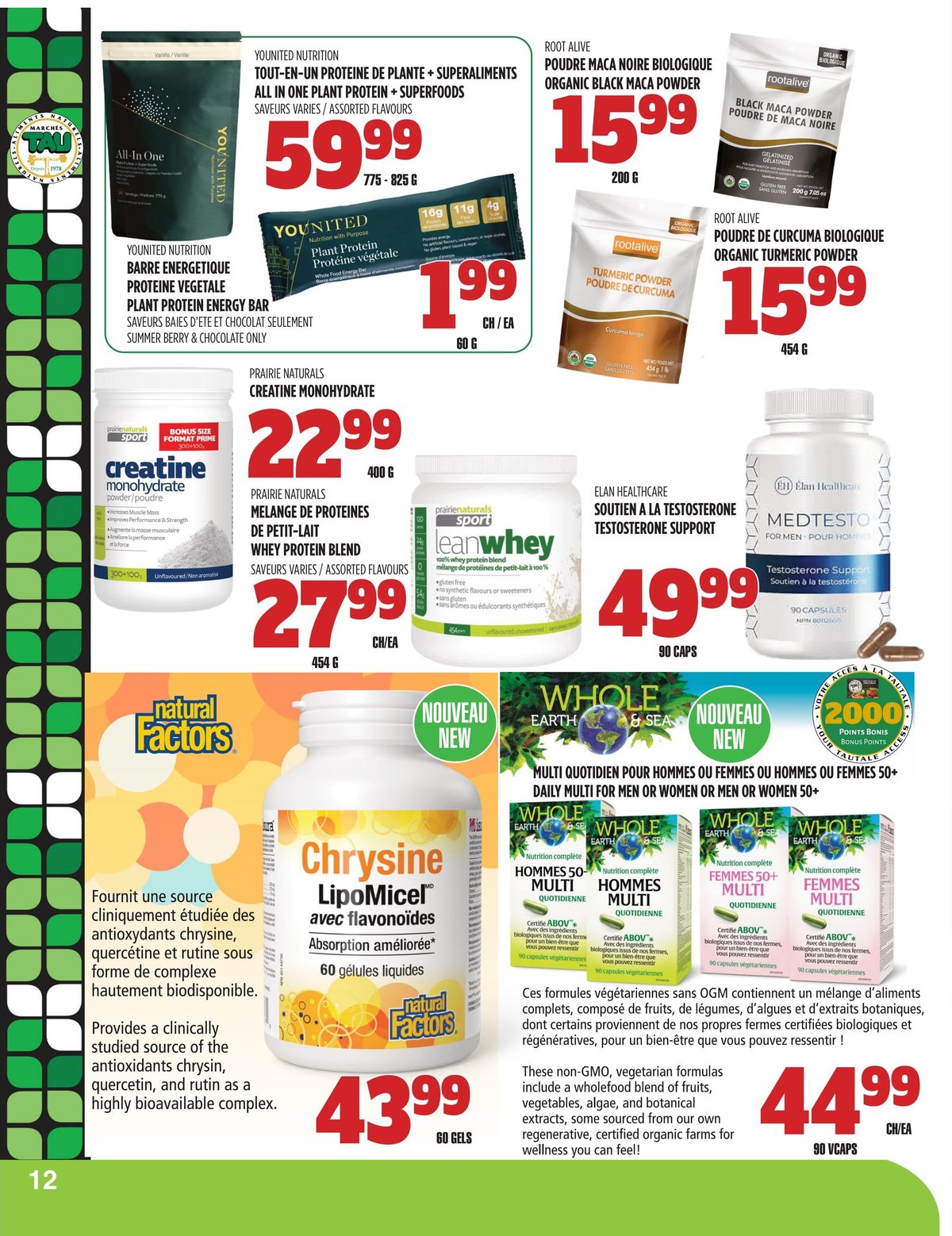 Marchés TAU — page 12/16