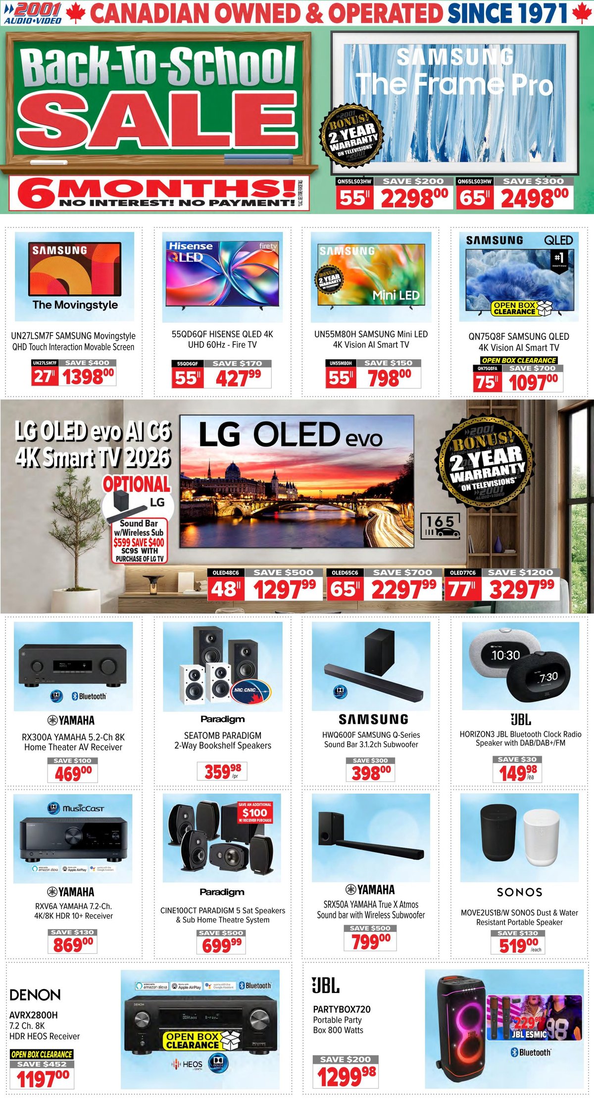2001 Audio Video — page 1/15