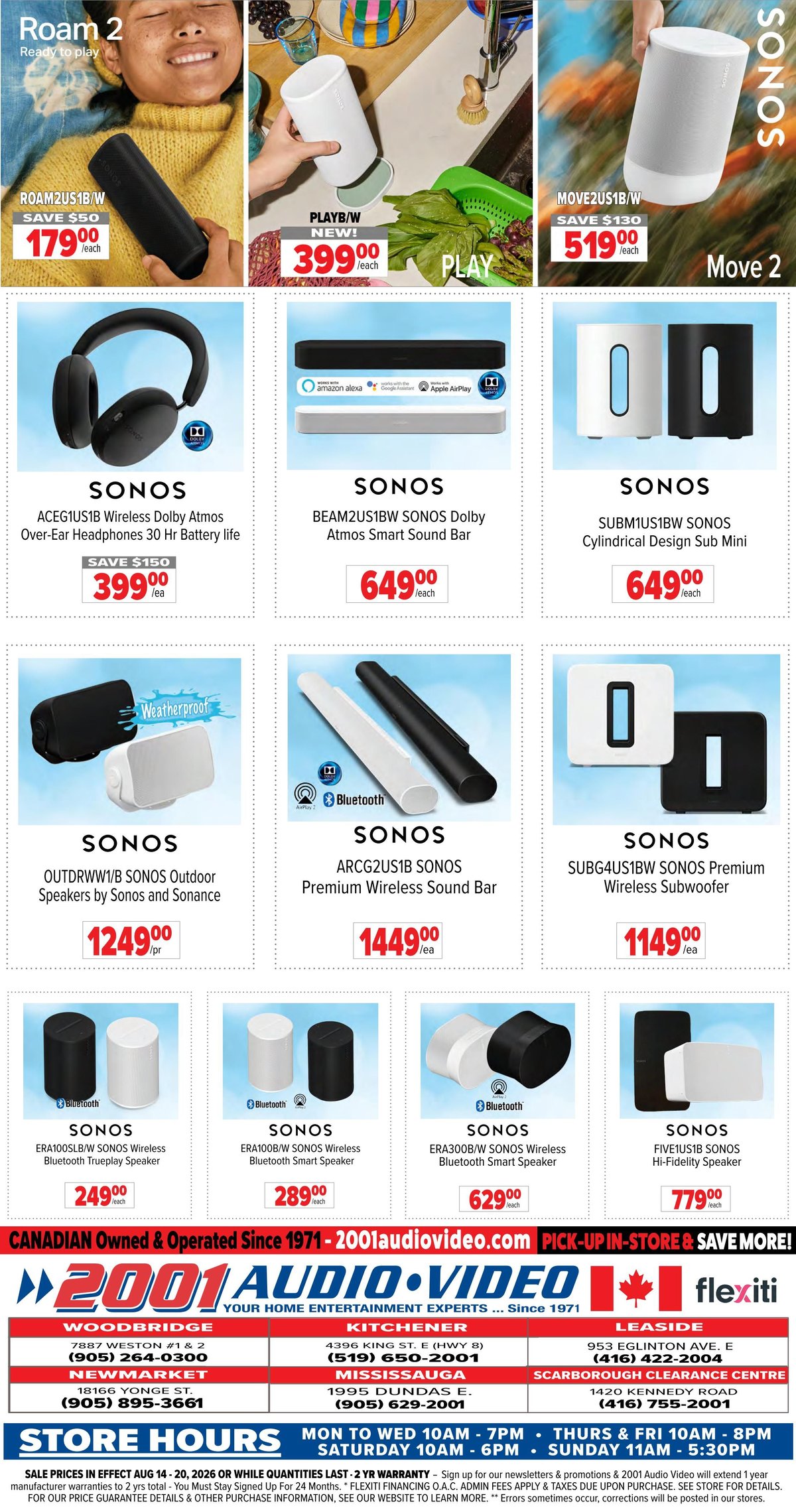 2001 Audio Video — page 15/15