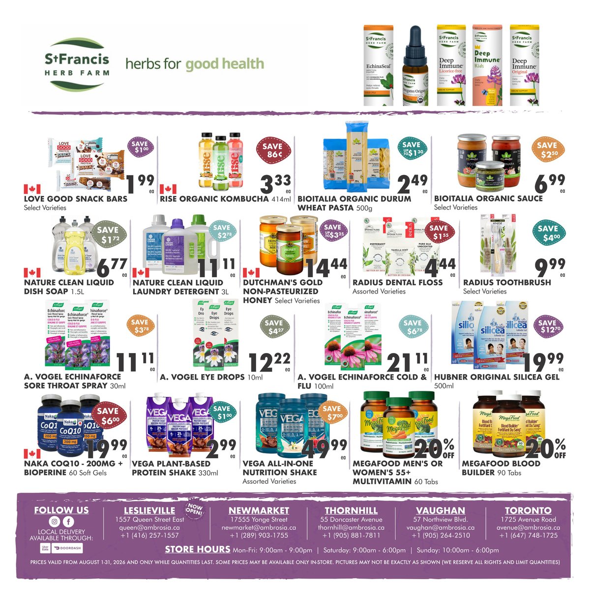 Ambrosia Natural Foods — page 3/4