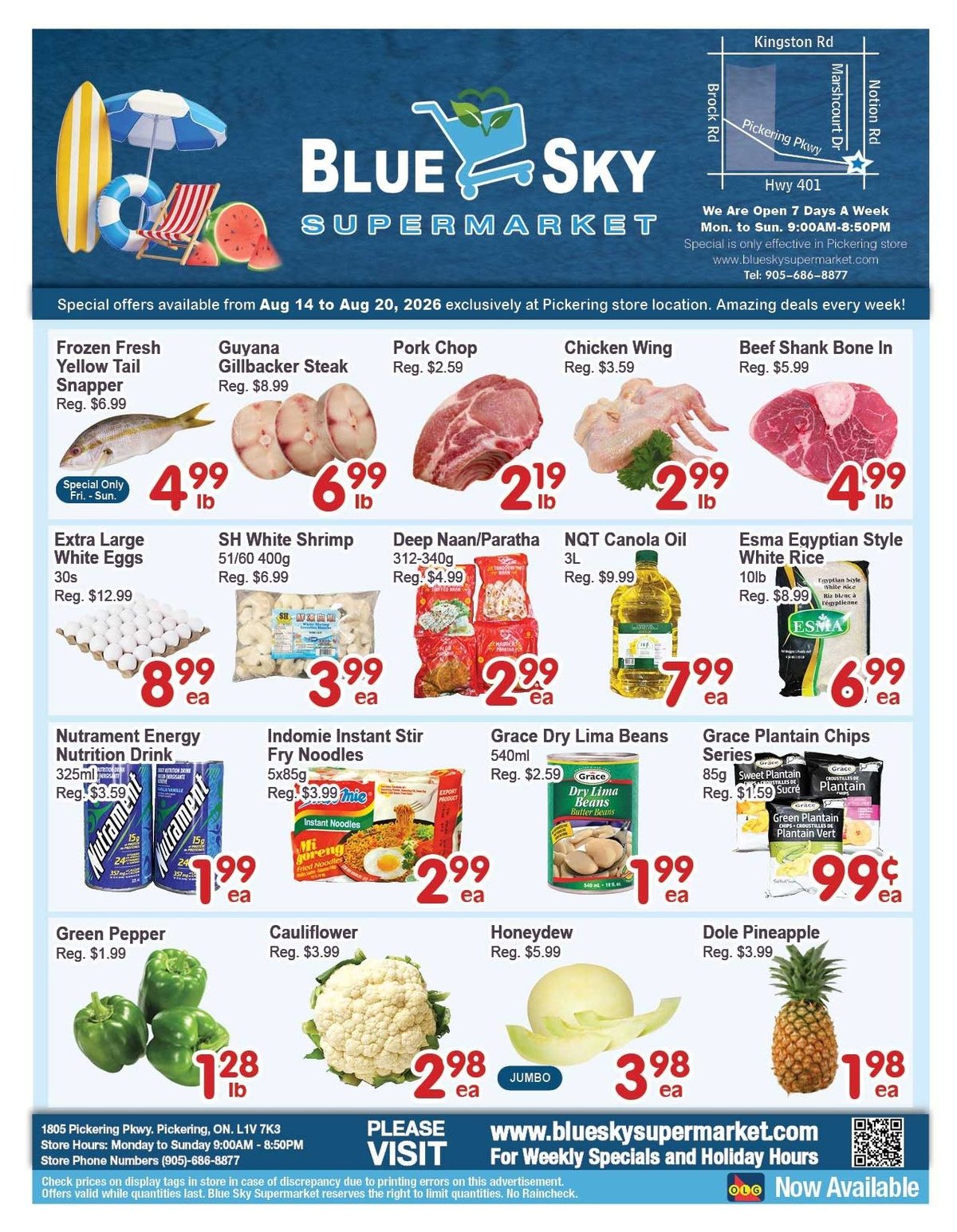 Blue Sky Supermarket — page 1/4