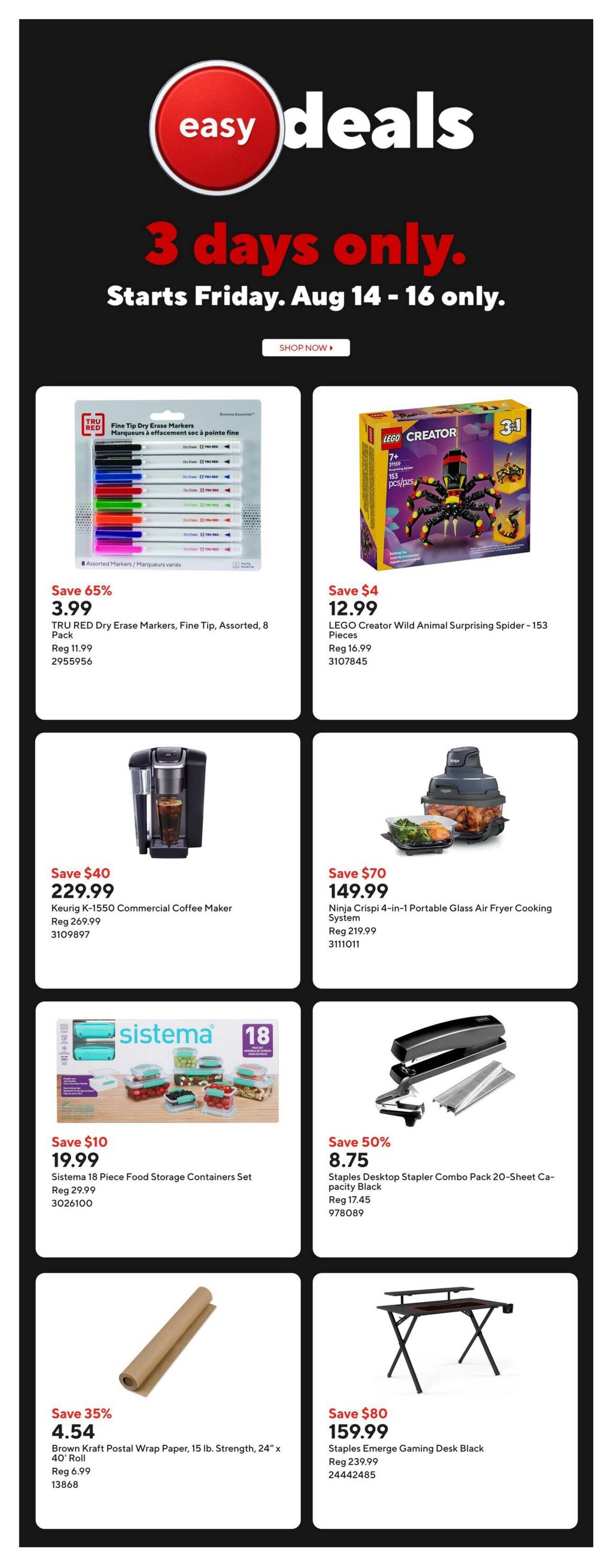 Staples — page 2/25