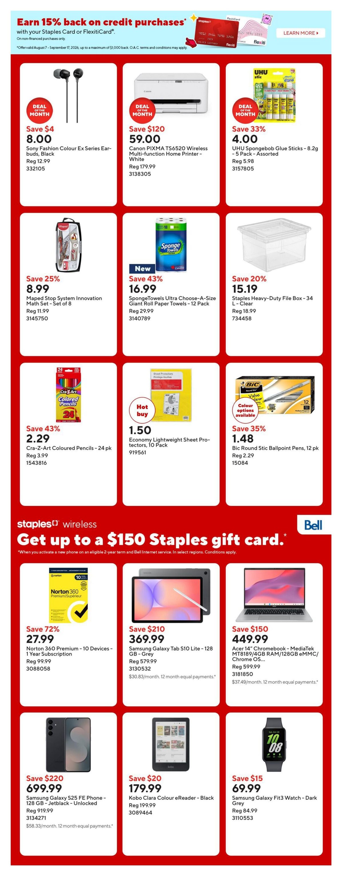 Staples — page 3/25