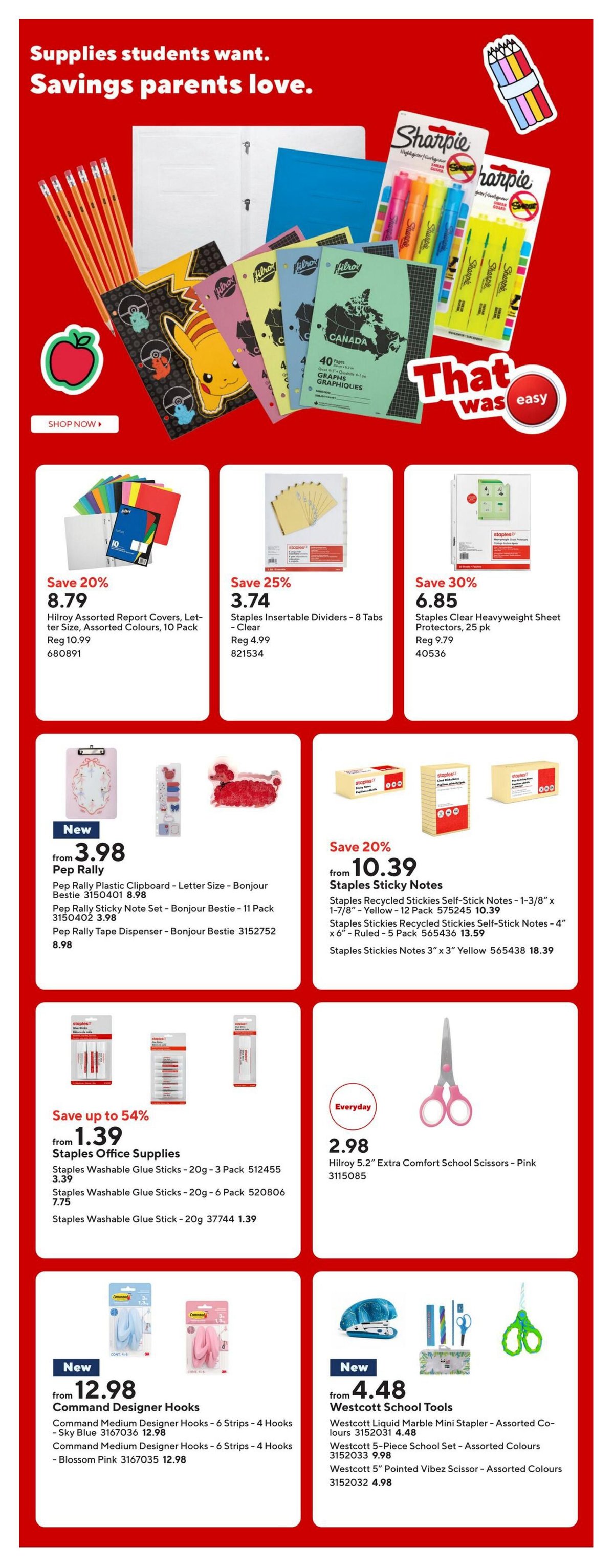 Staples — page 5/25