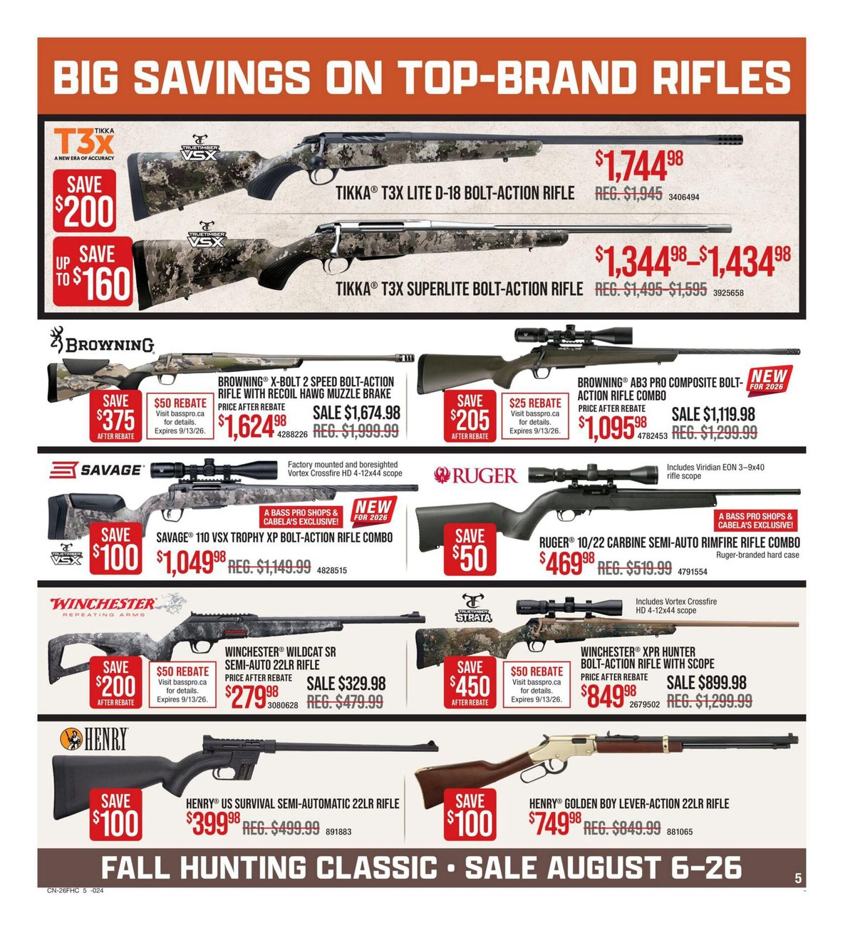 Cabela's & Bass Pro — page 5/16