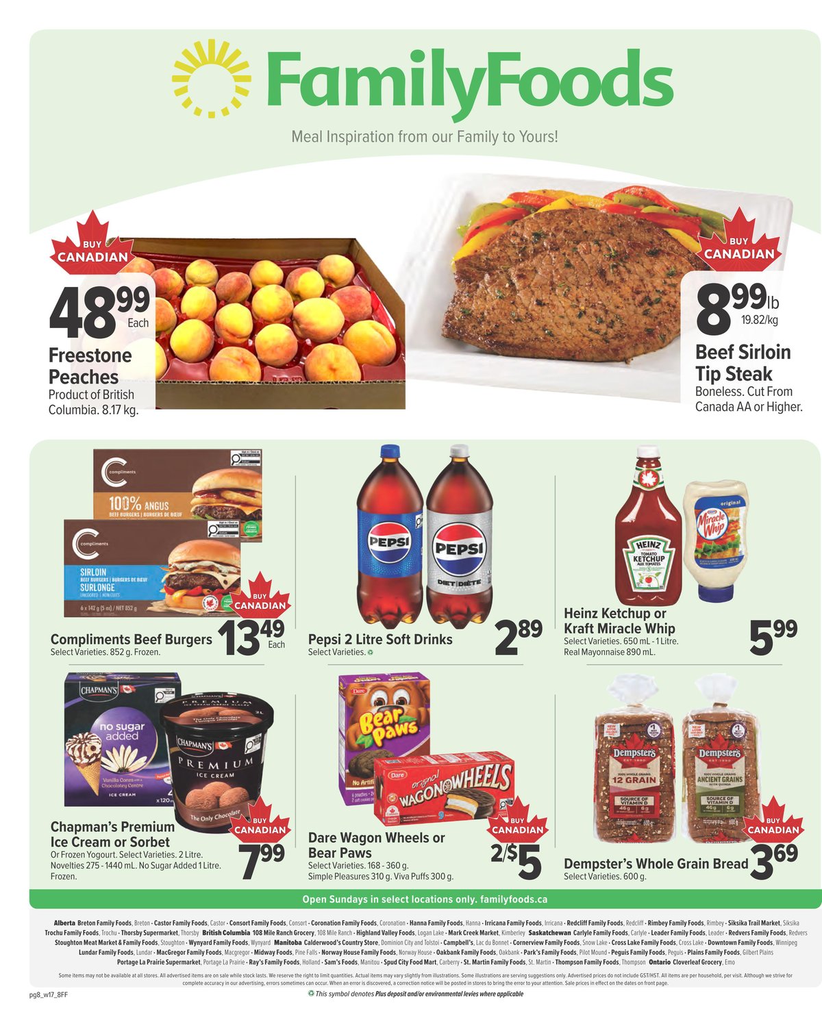 Family Foods — page 8/12