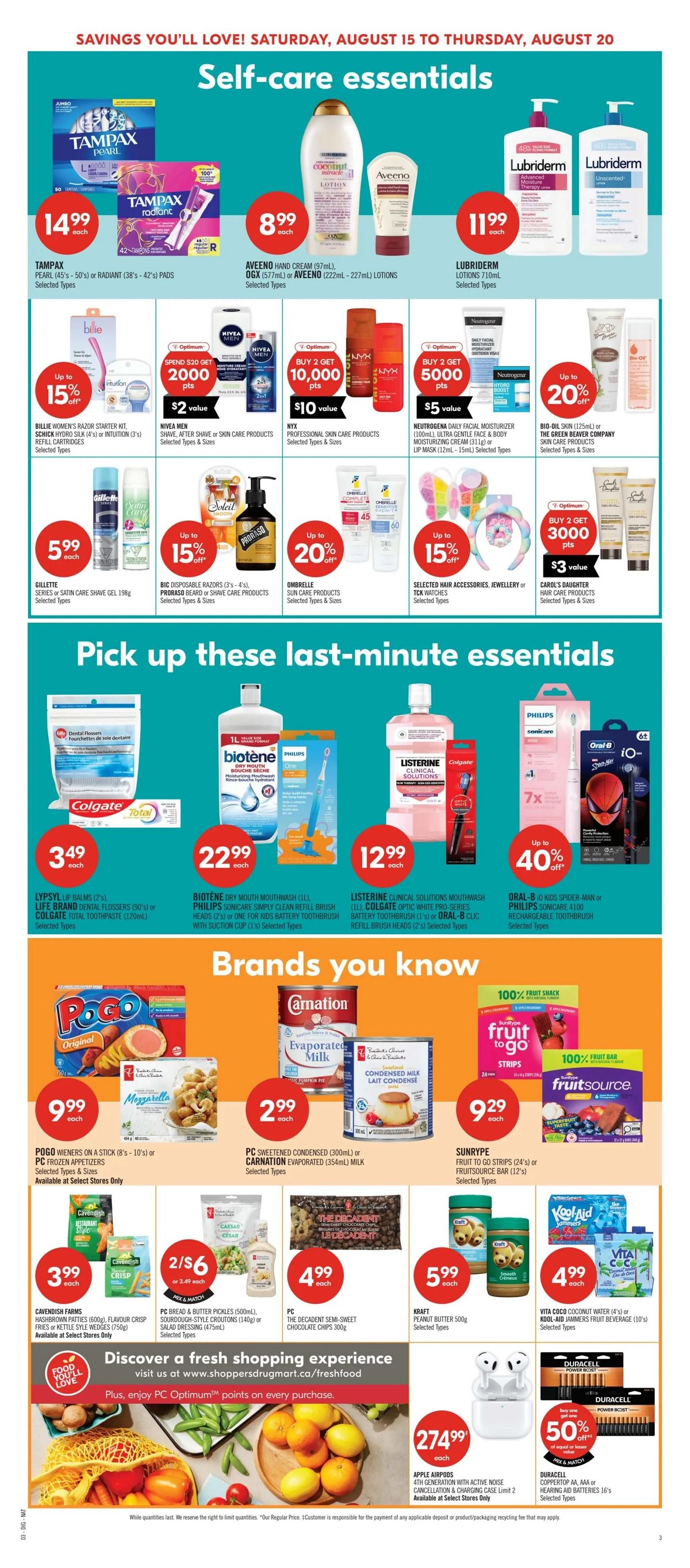 Shoppers Drug Mart — page 20/23