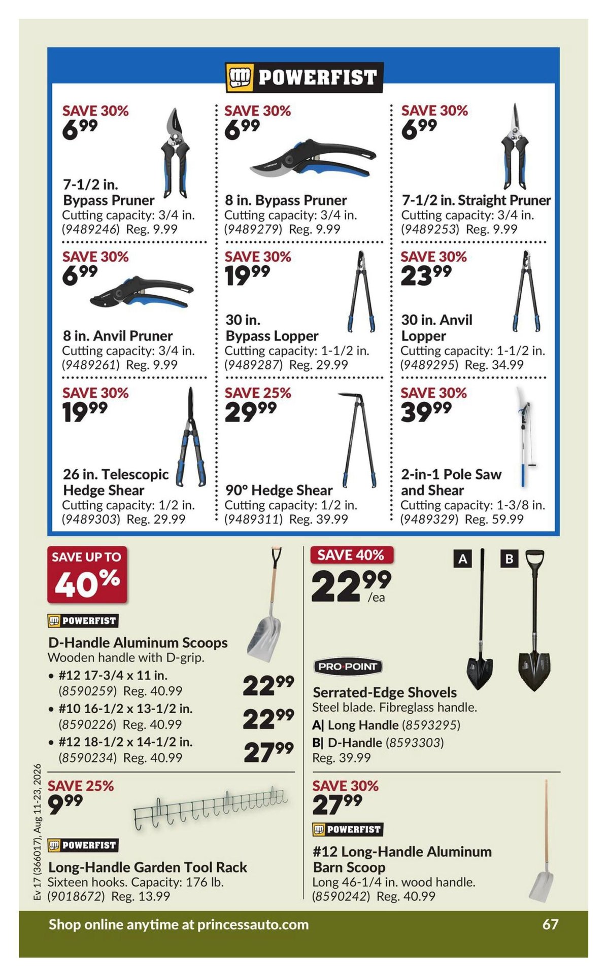 Princess Auto — page 74/94