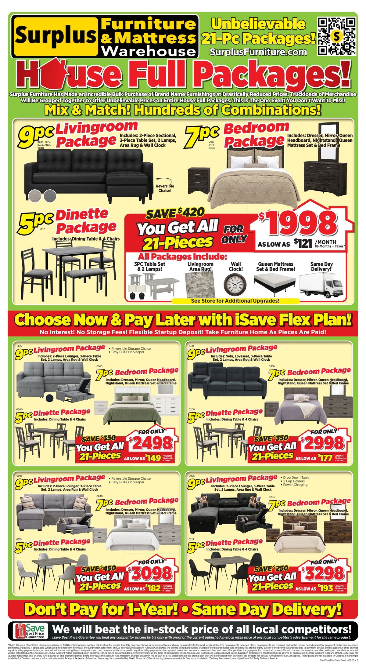 Surplus Furniture & Mattress Warehouse — page 1/3