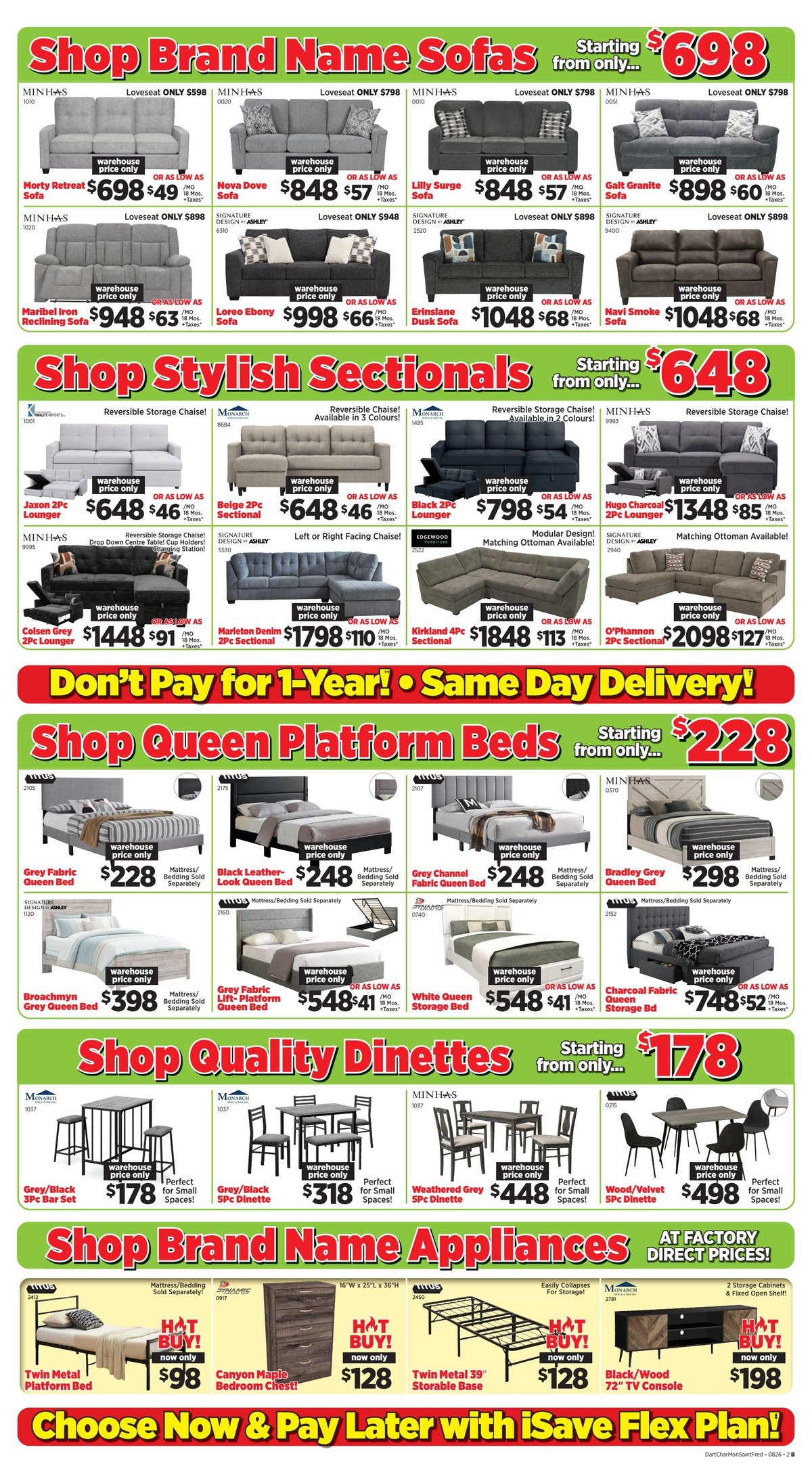 Surplus Furniture & Mattress Warehouse — page 2/3