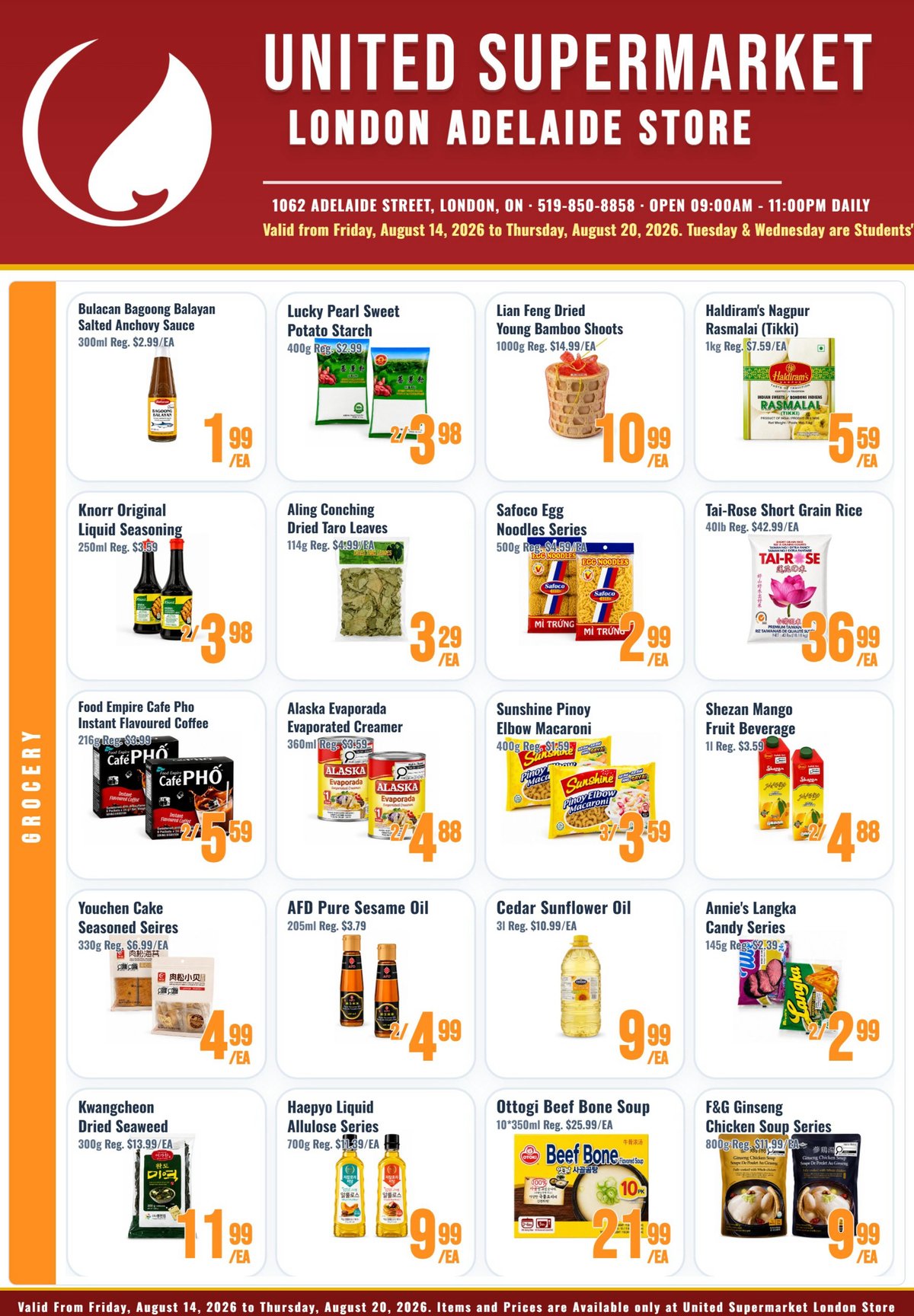 United Supermarket — page 1/3