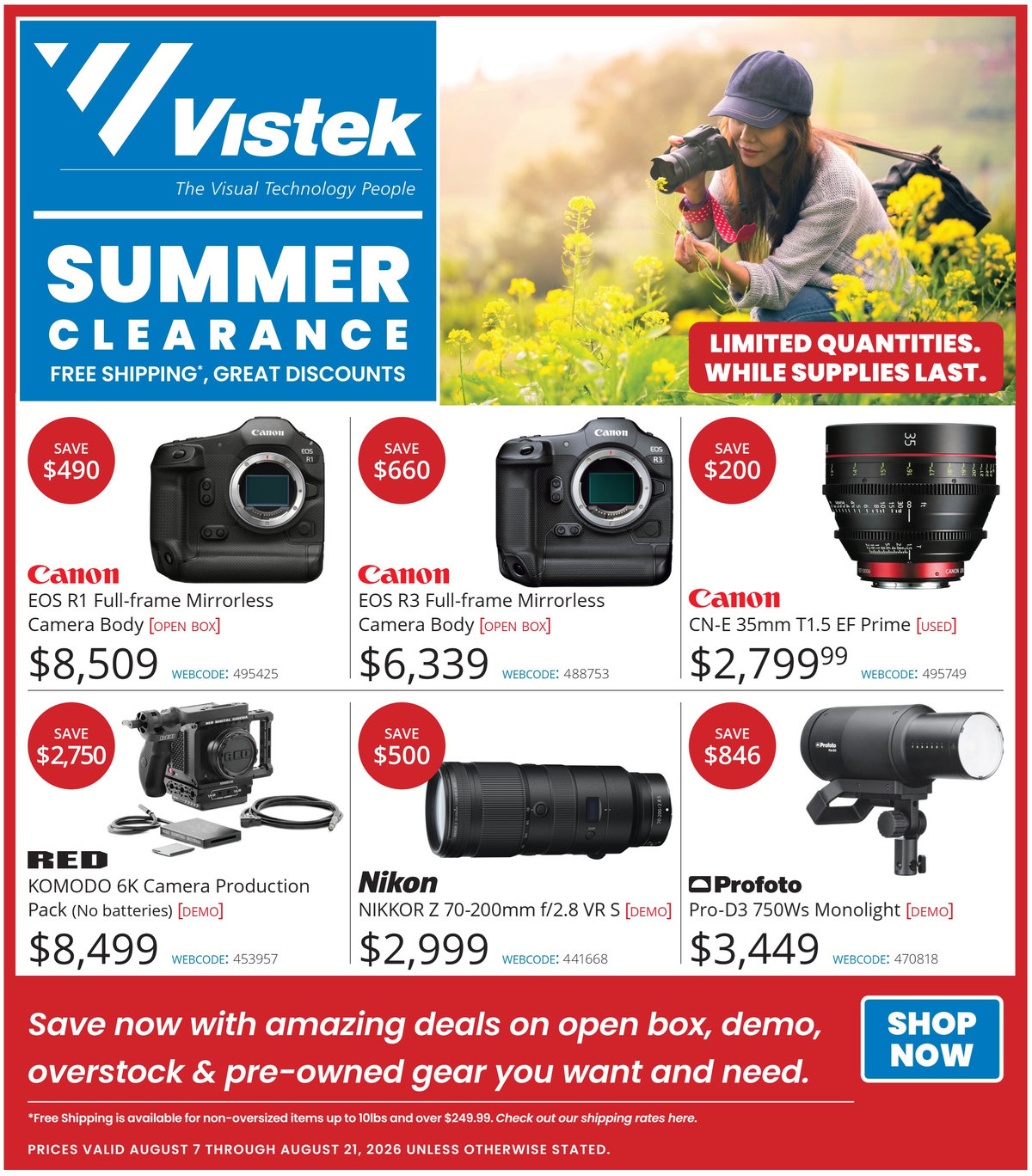Vistek — page 1/10