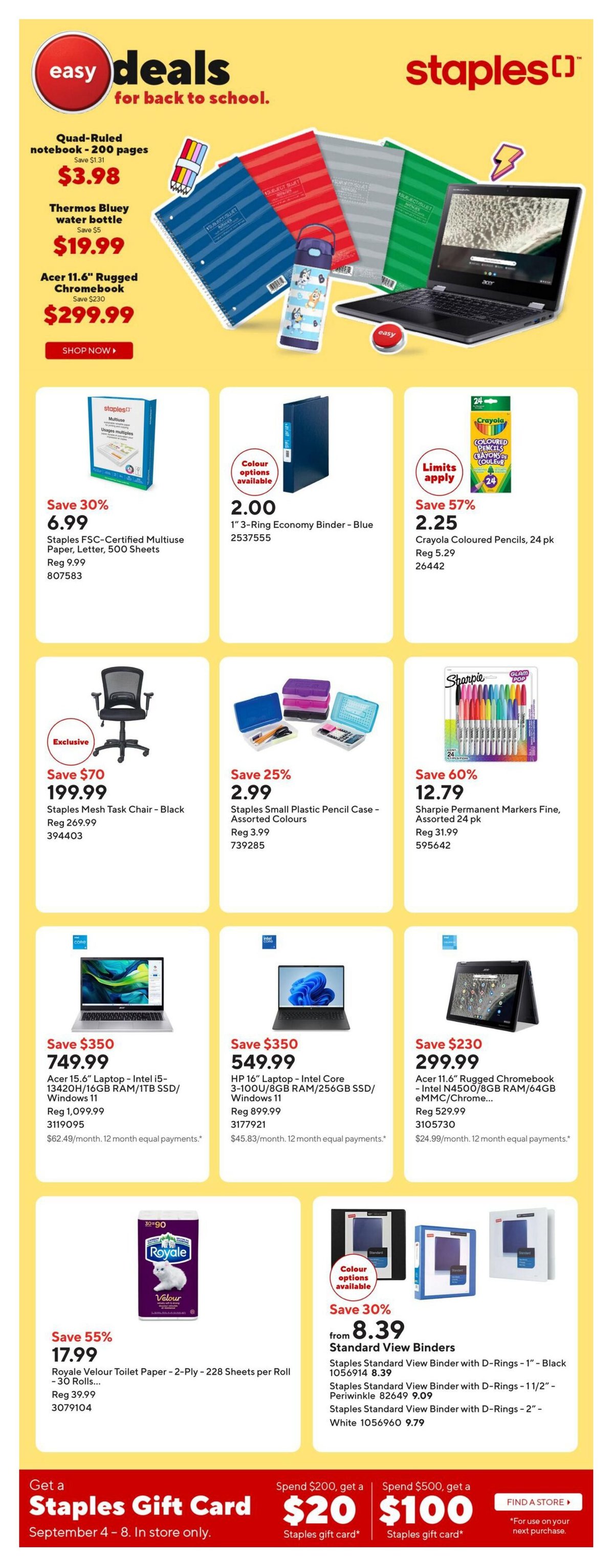 Staples — page 1/21