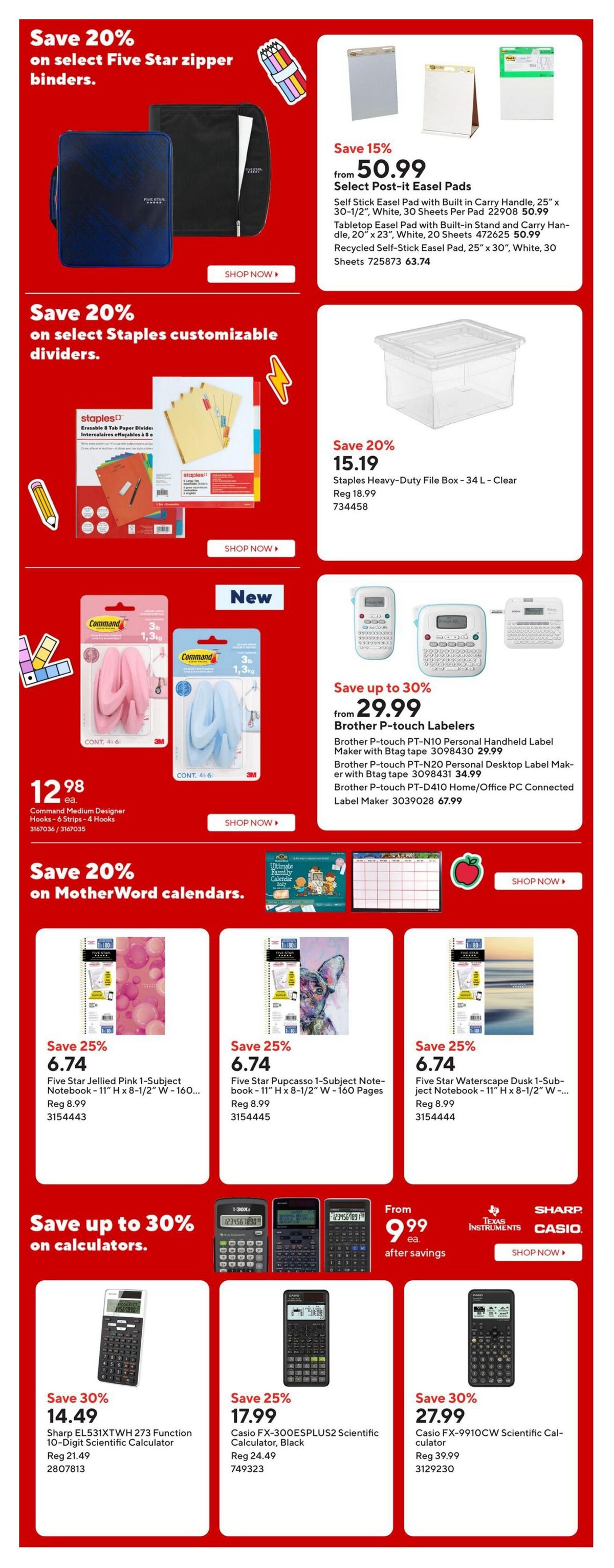 Staples — page 4/21