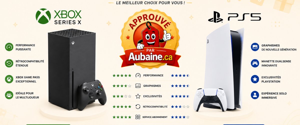 Comparatif xbox series x et ps5 — Quelle console de jeu pour la famille en 2026 : Nintendo Switch 2, PS5 ou Xbox ?