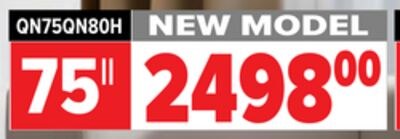QN75QN80H 75" SAMSUNG NEW MODEL