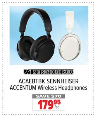 ACAEBTBK SENNHEISER ACCENTUM Wireless Headphones