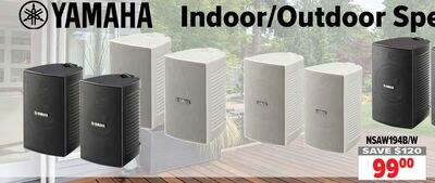 YAMAHA Indoor/Outdoor Speakers