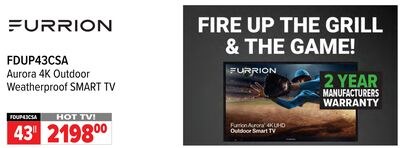 FDUP43CSA 43" FURRION Aurora 4K Outdoor Weather…