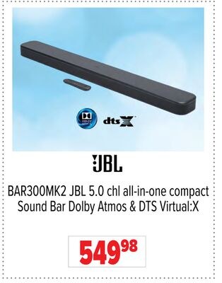 BAR300MK2 JBL 5.0 chl all-in-one compact Sound …