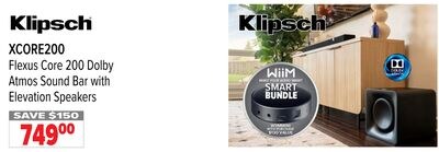 XCORE200 Klipsch Flexus Core 200 Dolby Atmos So…