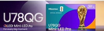 55U78QG 55" Hisense MINI-LED Pro