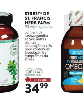 OMÉGA 3 5X CONCENTRATION ULTIME AEP ELEVE D'AQU…