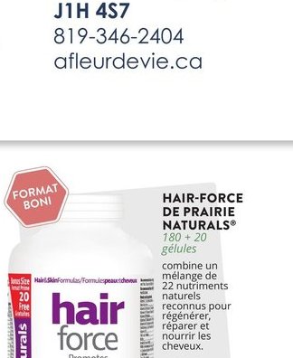 Hair Force de Prairie Naturals