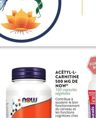 Acétyl-L-Carnitine NOW