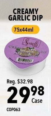 CREAMY GARLIC DIP
