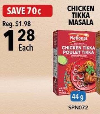 CHICKEN TIKKA MASALA