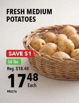 FRESH MEDIUM POTATOES