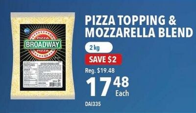 PIZZA TOPPING & MOZZARELLA BLEND