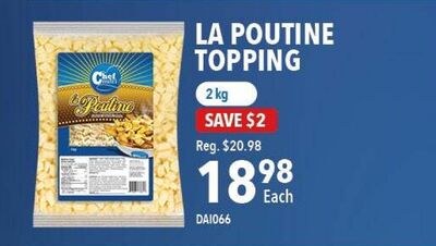 LA POUTINE TOPPING