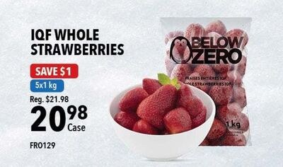 IQF WHOLE STRAWBERRIES