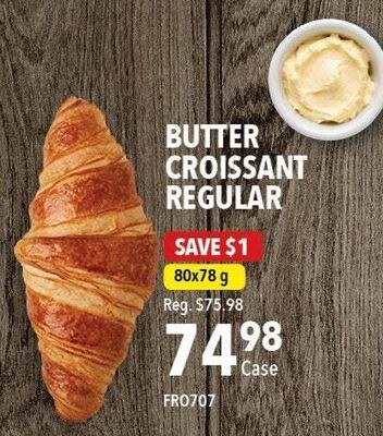 BUTTER CROISSANT REGULAR