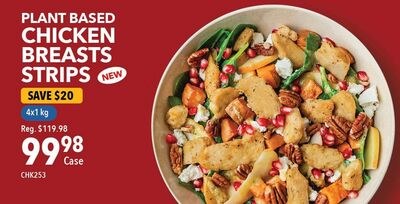 PLANT BASED CHICKEN BREASTS STRIPS