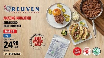 SHREDDED BEEF BRISKET