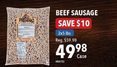 BEEF SAUSAGE