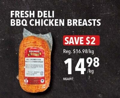 FRESH DELI BBQ CHICKEN BREASTS
