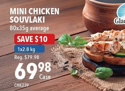 MINI CHICKEN SOUVLAKI