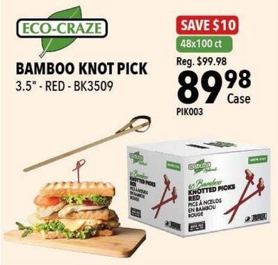 ECO-CRAZE BAMBOO KNOT PICK