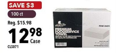 SPARTANO PREMIUM FOOD SERVICE TOWELS