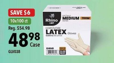 Rhino Latex Gloves