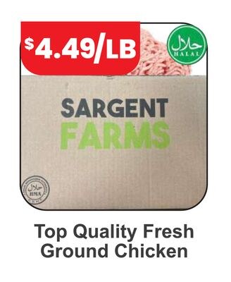 Top Quality Fresh Ground Chicken