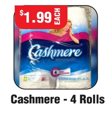 Cashmere - 4 Rolls