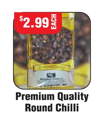 Premium Quality Round Chilli