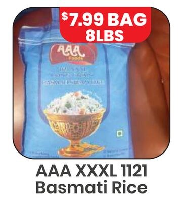 AAA XXXL 1121 Basmati Rice