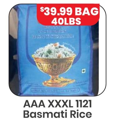 AAA XXXL 1121 Basmati Rice